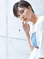 カンナ(Canna)&nbsp;ショート/イメチェン前髪/黒髪/耳掛け/髪質改善/30代40代