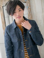 モッズヘア メン 上尾東口店(mod's hair men)&nbsp;≪mod's men≫ラフさがカッコイイ…抜け感黒髪マッシュミディI