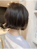福山市美容室キャアリーCaary人気グレージュ　ダークグレージュ