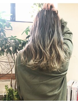 ヘアガーデンリゾートグランツ 淵野辺(Hair Garden Resort Glanz) Glanzグロスカラー