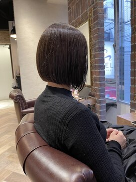 シエル 藤沢店(CIEL) ツヤ感前下がりボブ