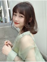 アナ ラーナ(Anna Lanna) レイヤーミディーとナチュラルブラウンでおとな【奥村】表参道