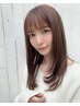 透明感艶メテオカラー＋プレミアム髪質改善トリートメント ¥19800→¥15840