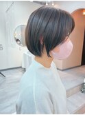 ショートボブ/ミニボブ/マッシュ/切りっぱなし/柏駅