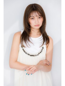 クロエ 天王寺(Cloe) 顔まわりレイヤーウルフミディアム