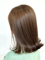 クオリス 上板橋店(QUALIS)&nbsp;大人可愛い美髪ツヤ髪ツヤカラー　ラベンダーブラウン　外ハネ