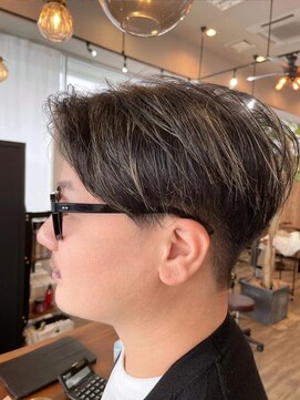 フラッグヘアー 博多駅前店(Flag HAIR) 大人メッシュ