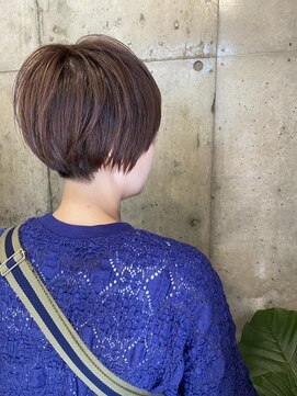 エクレ(eclet) ★刈り上げマッシュショート◎stylist Nao