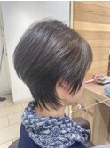髪質改善/トリートメント/ボブ/ハンサムショート/レイヤーカット