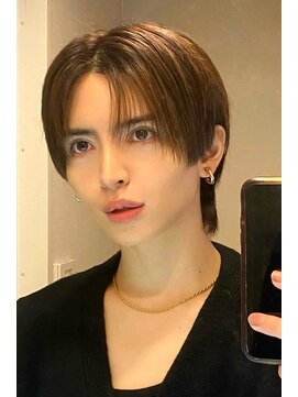 ランズ(LANDS) メンズ　シースルーマッシュ【韓国ヘア 大阪 梅田】