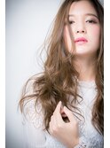 フレンチカジュアルワンレン韓国風巻き毛先パーマw志木20代30代