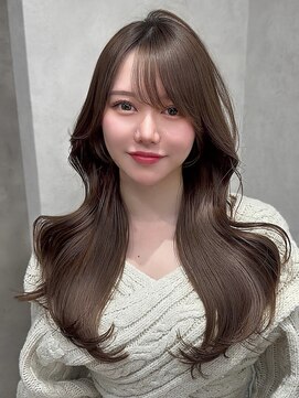 ビューレイギンザ(VIEW LEI GINZA) 韓国ウェーブヘア前髪カットレイヤーカット髪質改善銀座