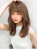 ロングレイヤー/顔周りカット