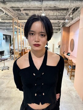 セーヌアワー(CEINE OUR) 三軒茶屋【CEINEOUR】髪質改善メテオ姫カットレイヤーブルー韓国