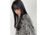 【５月６月限定】カット+素髪ストレート+2stepクイックトリートメント