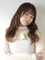 ワン 川崎(ONE)&nbsp;オリーブベージュ/ウェットヘア /レイヤーカット /川崎