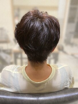 モア ヘアデザイン バイ オリジンズ つくばみどりの店(moA hair design by Origins) ハンサムショート