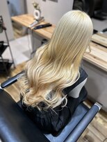 シエロバイシエスタ 池袋(cielo by siesta)&nbsp;ブロンド 抜きっぱなし ブリーチ ケアブリーチ 池袋