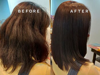 スノーリース(SNOLYS)の写真/『まるで素髪のようなツヤと手触り』が自慢◎髪と頭皮が喜ぶ『贅沢ヘアエステ』でカラー後も最高の質感に♪