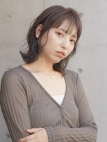 アーレント(AREND)&nbsp;シースルーバング外ハネミディ