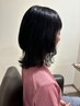 【女性限定】カット＋白髪染めフルカラー後楽園