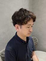 ジルバイジアン(JILL by GIEN)&nbsp;#アップバング#メンズパーマ/森岡俊亮