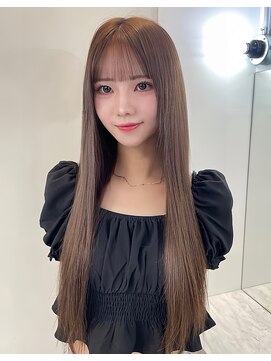 アルーシェウィズスカイ 原宿(Alushe with Sky) ミルクティーベージュシールエクステ80枚