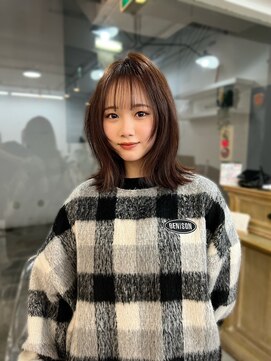 メラク(Merak) 韓国風レイヤーカット【渋谷/表参道/Merak/髪質改善/縮毛矯正】