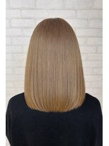 ビス ヘア アンド ビューティー 西新井店(Vis Hair＆Beauty)&nbsp;20代30代ブリーチカラー×ミルクティーベージュ