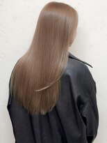 セルカ 高田馬場(CERCA) 小川/ブリーチなしダブルカラー韓国風透明感ベージュ