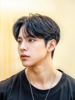 3Peace Hair 恵比寿 メンズ縮毛矯正/メンズ髪質改善/曲がる縮毛矯正&nbsp;毛流れセンターパート/ナチュラルセンターパート/ルーズショート