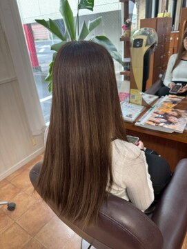 ユニセックスサロンボーロアール(Unisex Salon BEAU ROIRL) ヘアカラー/ベージュ系