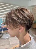 海外風ヘア！メンズハイライト！
