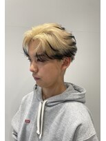 イリ(iLi) 【iLi ×HIRAI】メンズハイトーン/立川メンズヘア/フェザー