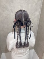 フェリーチェ 六本木店(Felice)&nbsp;ツインアレンジ カチモリヘア あみたらし イベントヘア
