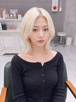 デイズ(days)&nbsp;韓国スタイル/ホワイトブロンドレイヤーカット