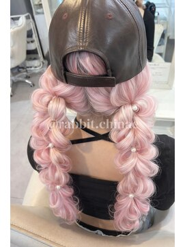 ラビットモア ヘアセット ナゴヤ(RABBIT more hair set NAGOYA) ぽこぽこツイン