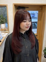 ティセ(tisse)&nbsp;レッドブラウン×ロングレイヤー