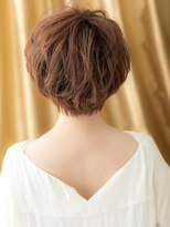 カバーヘア ブリス 志木南口駅前店(COVER HAIR bliss)&nbsp;ハニーブラウン大人可愛いマッシュショートパーマ20代30代W志木