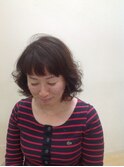 大人かわいいしっかりパーマ　【A-sh　HAIR】