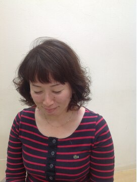 アッシュヘアー 宮下本店(A-sh HAIR) 大人かわいいしっかりパーマ　【A-sh　HAIR】