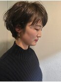 ショート/パーマ/