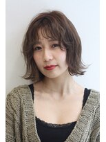 クリーク ノイズ ヘア 大手町店(CLIQUE noise hair)&nbsp;アディクシーカラー☆伸ばしかけ切りっぱなしボブ20代30代