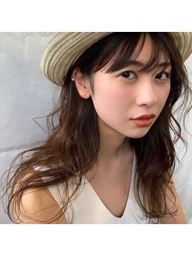 カールム(carlm) 【carlm/上川美幸】ブラウンカラー×ショートバング