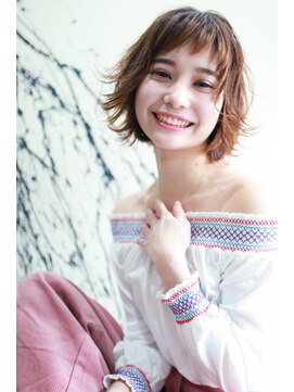 ラフィス ヘアー リアン 西宮北口店(La fith hair lien) 【La fith】 外ハネボブスタイル