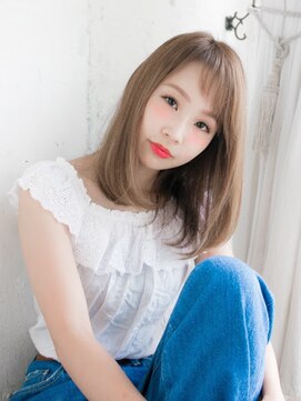 ルティア 池袋(Lutia) ハニーベージュ×ミディー