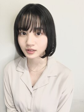 デヴェロペ(Devellope.) 【Devellope.】 千葉担当　シンプルボブ　シースルーバング