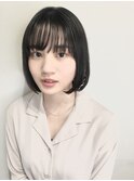 【Devellope.】 千葉担当 シンプルボブ シースルーバング