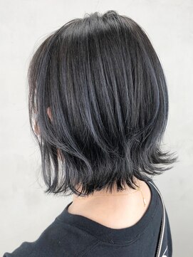 アルバム 銀座(ALBUM GINZA) ブルーハイライト_ウェーブパーマフォギーベージュ_ba293691