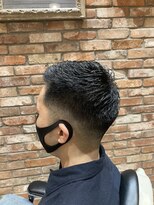 プレミアムバーバー 表参道店(PREMIUM BARBER produce by HIRO GINZA)&nbsp;フェードアップバンクスタイル